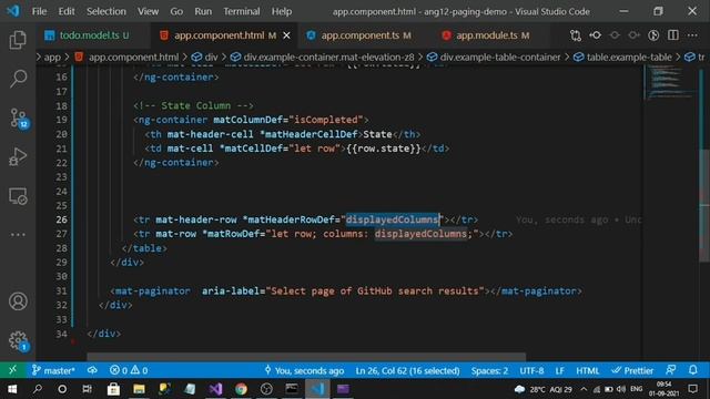 A Demo On Angular(v12) Pagination Using Angular Material UI Paginator Component смотреть онлайн