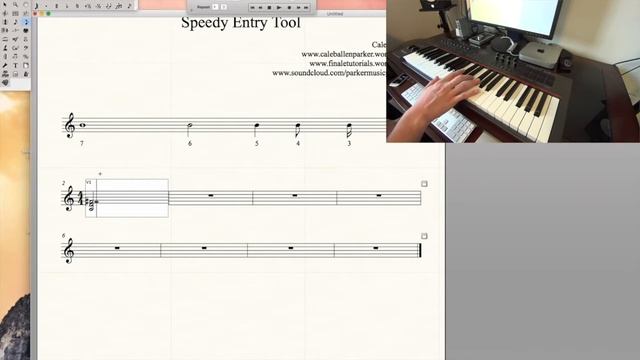 MakeMusic Finale Tutorial: Speedy Entry Tool смотреть онлайн