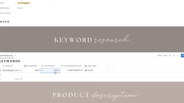 Game-Changing Etsy Shop Planning Template in Notion ? смотреть онлайн
