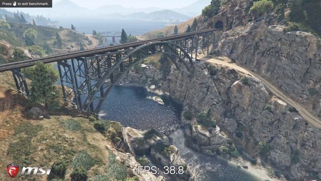 GTA 5 Benchmark On MSI GE62-6QC GTX 960M i7 6700HQ смотреть онлайн