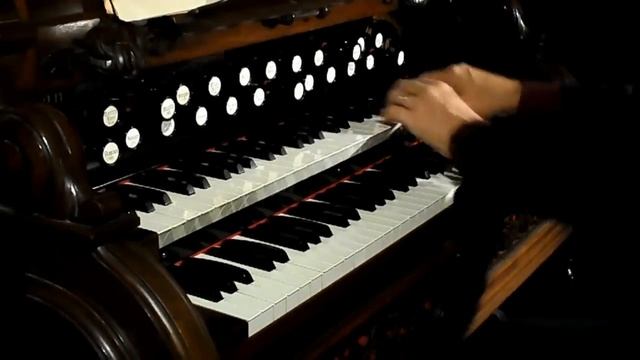 Toccata & Fugue in D Minor - Bach - 1910 Dominion Orchestral Reed Organ смотреть онлайн