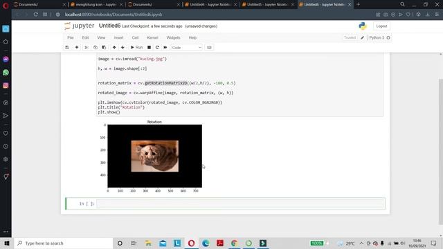 Image Rotation || Pengolahan Citra digital || Phyton Jupyter смотреть онлайн