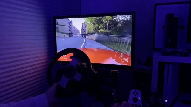 #ForzaHorizon4 - Logitech G27 Xbox One S (bad driver and crash) BMW M2 vs Lamborghini Miura смотреть онлайн