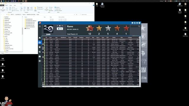 All*Pro Football 2K8 | Swapping players using the APF Editor смотреть онлайн