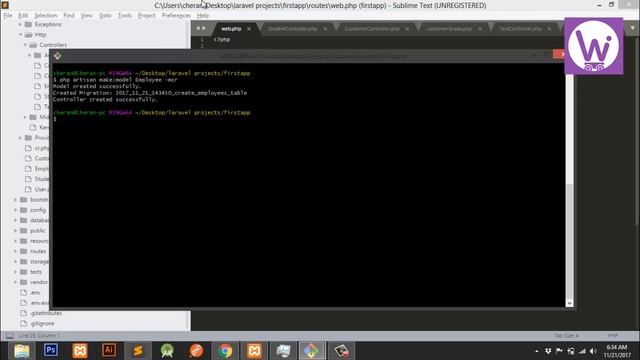 Laravel Tutorials in Tamil - MCR(Model, Migration, Controller ) in Single Artisan Command смотреть онлайн