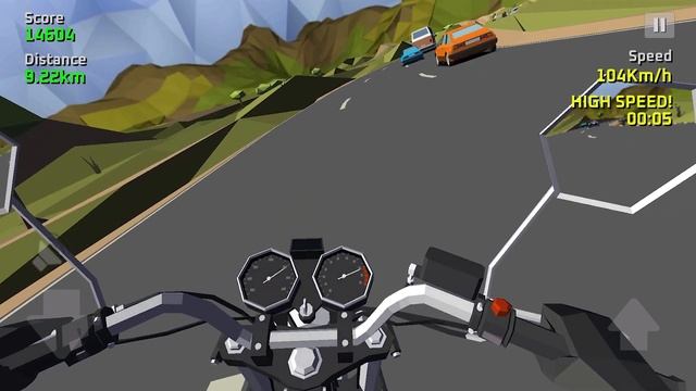 Cafe Racer - How to Crash! Fun motorcycle driving game, part 3! IOS Android gameplay смотреть онлайн