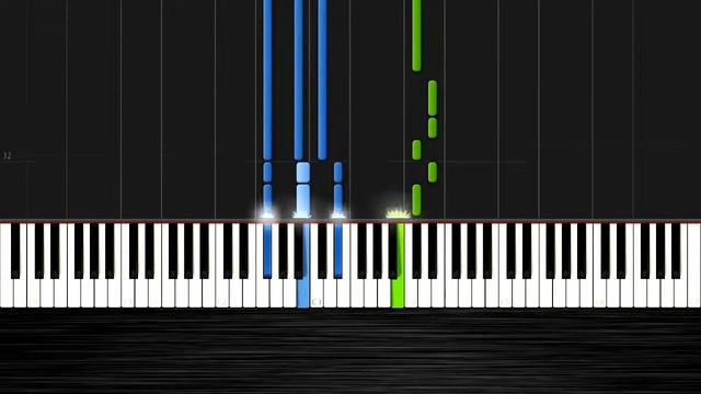 Shakira Dare La la la Piano Tutorial by PlutaX Synthesia смотреть онлайн