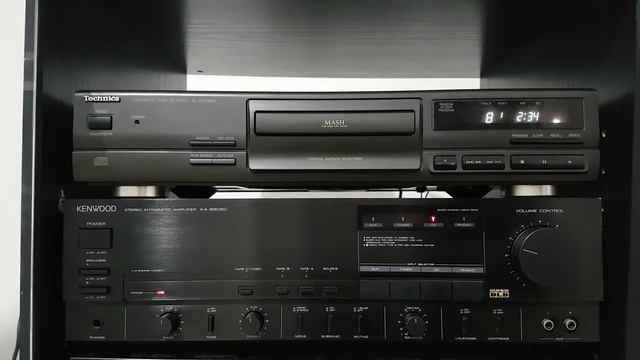 Videoprova amplificatore Kenwood KA-880SD, lettore CD technics e casse ERIK смотреть онлайн