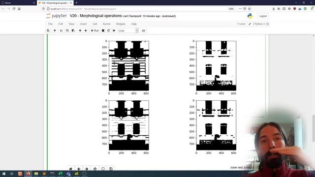 Image processing (20) | Image Filtering | Morphological operations смотреть онлайн
