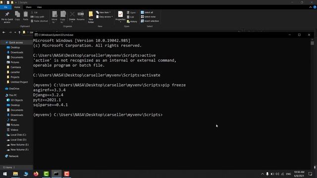 Install Django and Run Our Project | Python Django Tutorials In Hindi смотреть онлайн