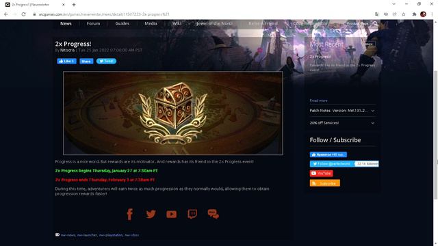 Neverwinter online - Событие двойного прогресса | Double progress event смотреть онлайн