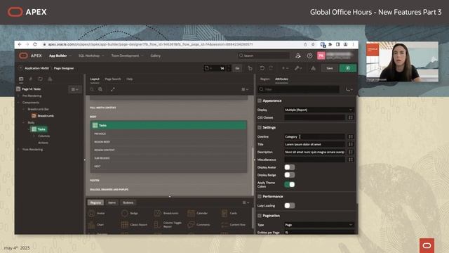 Part 3: What's new in Oracle APEX 23.1 смотреть онлайн
