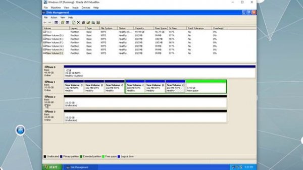Basic Disk vs Dynamic Disk | Disk Management in Windows XP