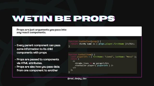 React for Beginners 2023 Intro | ReactJS in Naija Pidgin | #slide смотреть онлайн