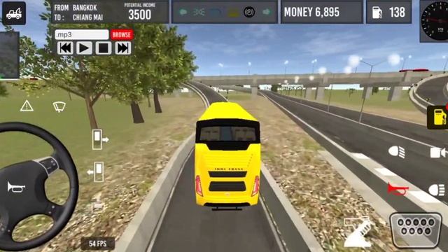 IDBS game bus Simulator driving: Yellow ? bus ! New game! смотреть онлайн