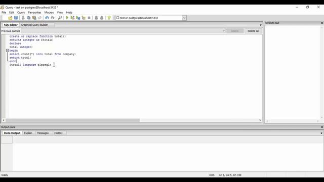 Tutorial 42 - Creating Functions in PostgreSQL смотреть онлайн
