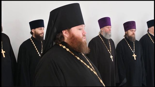 Поздравление с Рождеством Христовым духовенства и сотрудников Вознесенского собора смотреть онлайн