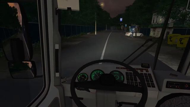 Поездка на пазе 4234 по карте Русская глубинка смотреть онлайн