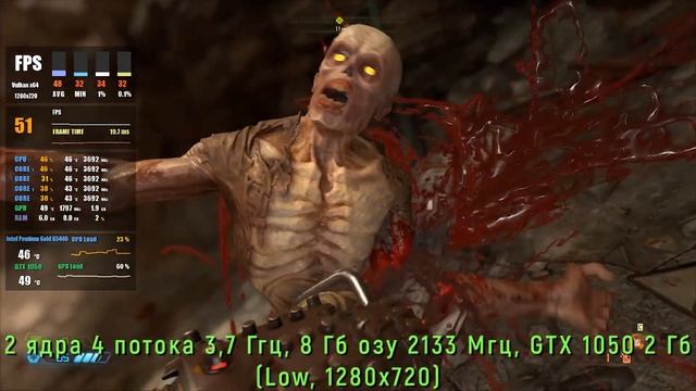 Тест Doom Eternal - Pentium Gold G5400/i5-8400 и GTX 1050/1060 смотреть онлайн