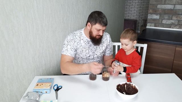 Готовим шоколадный пудинг / Вкусный пудинг / Десерт для детей смотреть онлайн