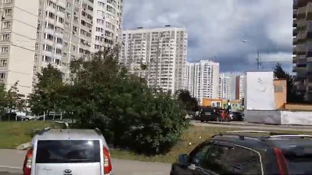 Поездка на маршрутке ГАЗ по 873 маршруту Москва-Сходня смотреть онлайн