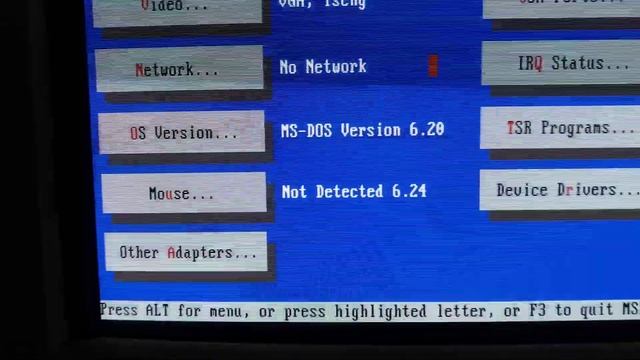 Old MS DOS PC Start Up смотреть онлайн