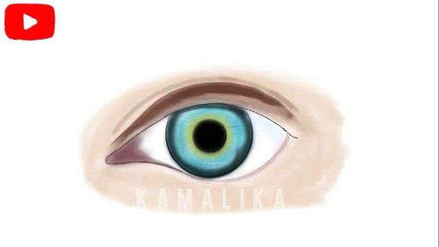 Digital Illustration tutorial || How to draw an realistic eye digital on infinite Painter смотреть онлайн