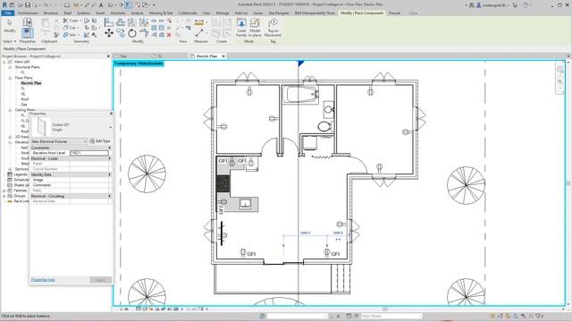 Autocad 2D to Revit 3D pt12 Electrical смотреть онлайн