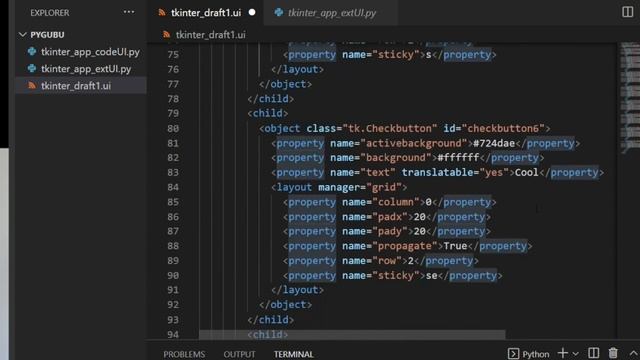Python Tkinter GUI Builder with Pygubu. Export UI in XML or Python! смотреть онлайн