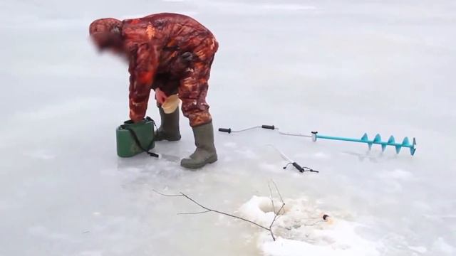Самодельная жерлица на щуку, озеро Тихмень,Тверская область смотреть онлайн