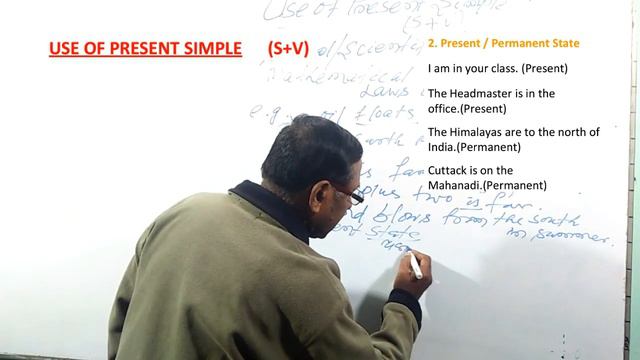 USES OF PRESENT SIMPLE by Pramod Sir смотреть онлайн