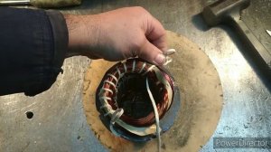 Ремонт,перемотка 1 Ф электродвигателя , с компрессора ( 3 часть)