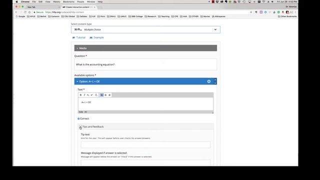 Create H5P Elements смотреть онлайн