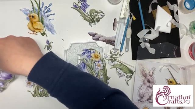 Carnation Crafts Into Spring FB Live Demo