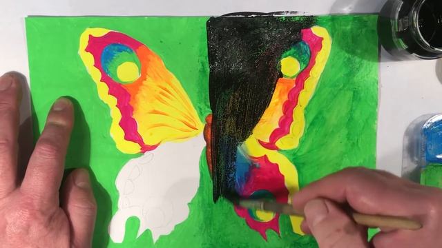 Мастер-класс в технике граттаж от руководителя кружка рисования "Радуга" Коняшина Ю.А. смотреть онлайн