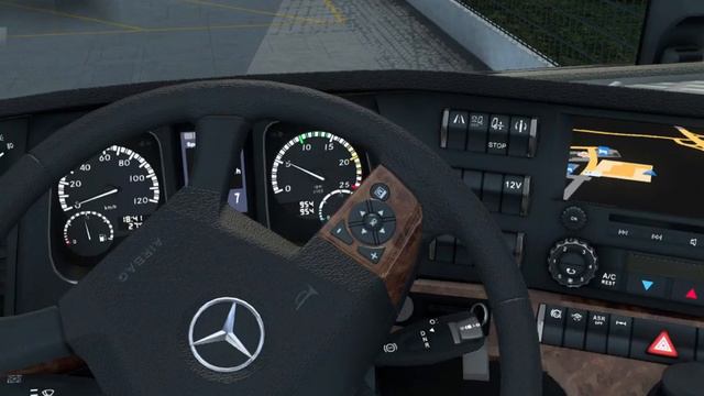 ets 2 1.47 graphics mercedes truck | ets 2 1.47 gameplay смотреть онлайн