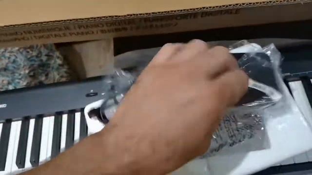 Распаковка — Цифровое фортепиано Casio CDP-S100 BKC7 смотреть онлайн