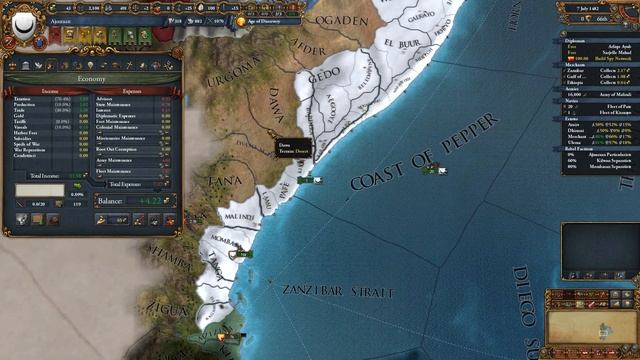 EU4 - Ajuuraan the Hydraulic Empire - 7 смотреть онлайн