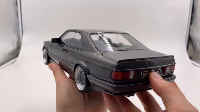 OttO Mobile 1:18 Mercedes-Benz 560 SEC AMG (C126) Resin car model (OT823) смотреть онлайн