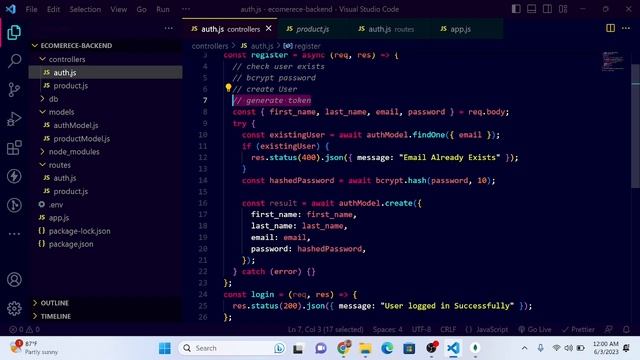 User Authentication and Authorization in Express: A Comprehensive Guide with JSON Web Tokens (JWT) смотреть онлайн