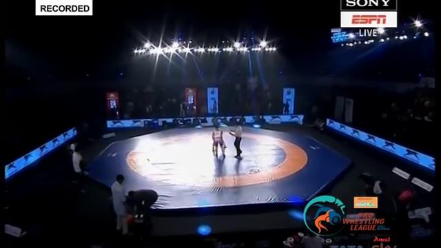 PWL 2017: Erica Wiebe VS Alina Makhynia 13th Jan | Mumbai Maharathi Vs Colors Delhi Sultans