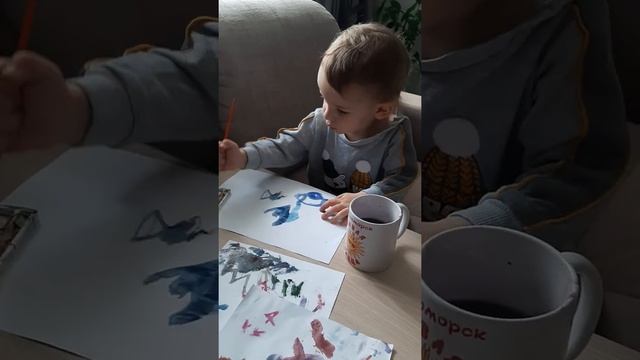 Рисуем красками. смотреть онлайн