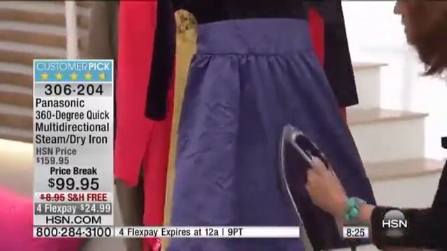 Panasonic 360 Quick Multidirectional Steam Dry Iron смотреть онлайн
