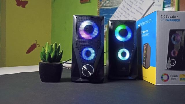 Zebronics Zeb-Warrior 2.0 RGB Multimedia Speaker Unboxing , Sound Test | Best Desktop Speakers смотреть онлайн