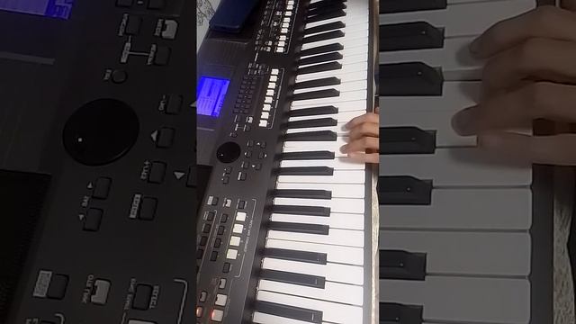 по просьбе подписчика обучения на цыганская песня это было весною #yamaha S670 смотреть онлайн