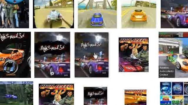 High Speed 3d 240x400 touchscreen racing game смотреть онлайн