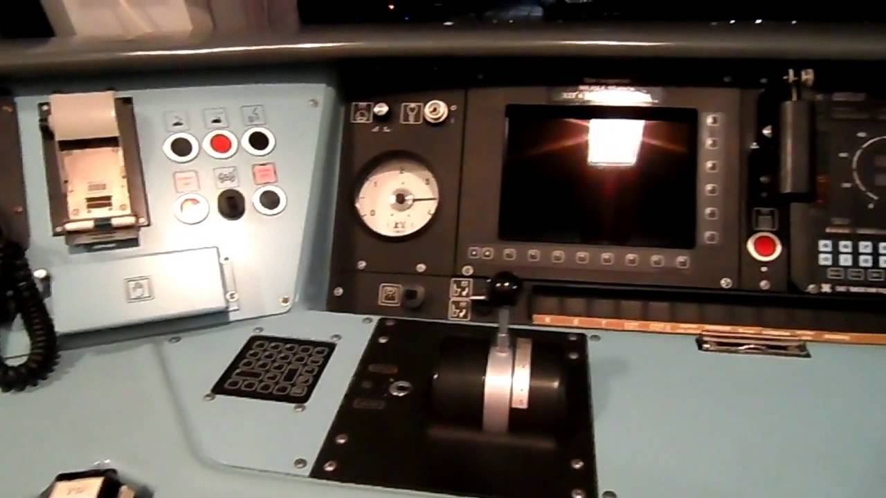 Обзор кабины электропоезда ЭД4М смотреть онлайн