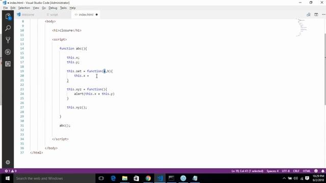 closure in javascript - malayalam tutorial lesson 18 смотреть онлайн