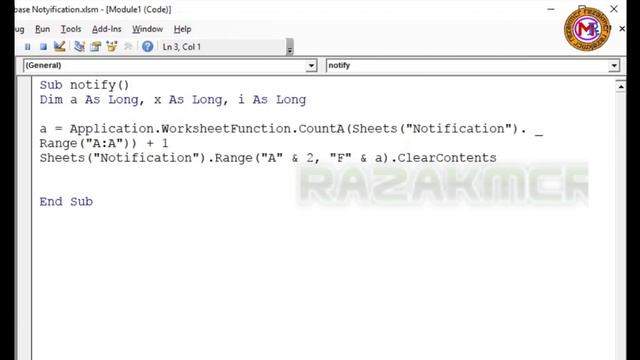 Create Customer Database Notification Worksheet Excell VBA смотреть онлайн