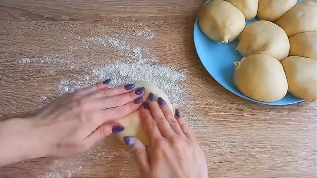 ДОМАШНИЕ БУЛОЧКИ С ДЖЕМОМ рецепт смотреть онлайн